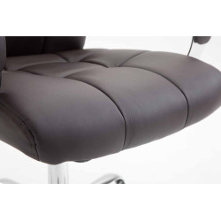 Chaise de bureau marron Mikos