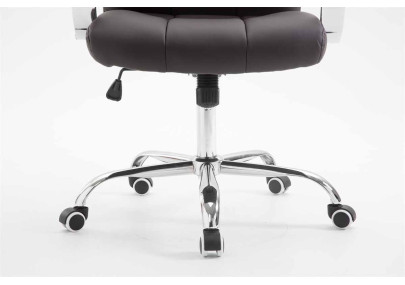 Chaise de bureau marron Mikos