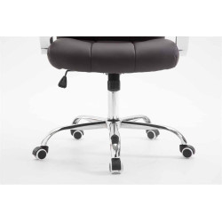 Chaise de bureau marron Mikos