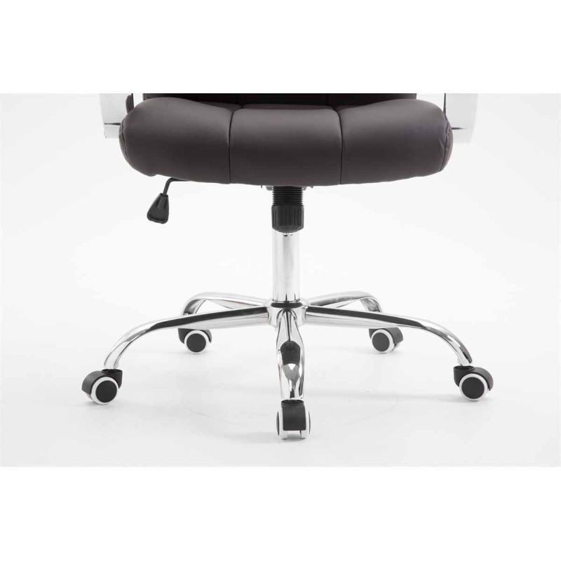 Chaise de bureau marron Mikos