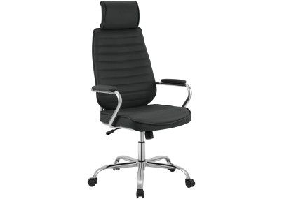 Chaise de bureau Rako, noire