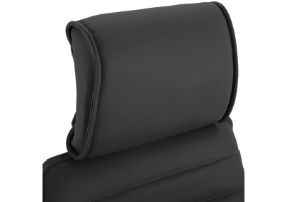 Chaise de bureau Rako, noire