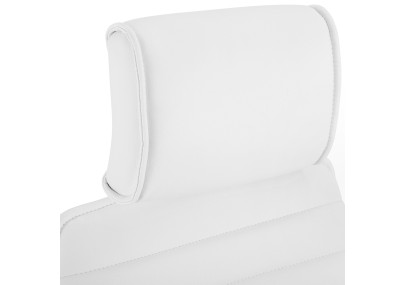 Chaise de bureau blanche Rako