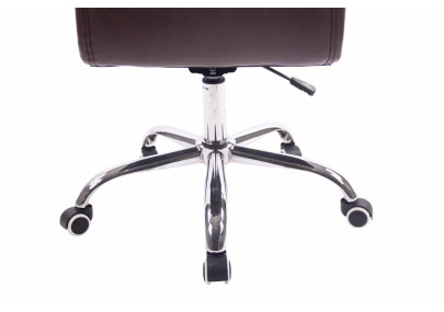 Chaise de bureau Deli, bordeaux