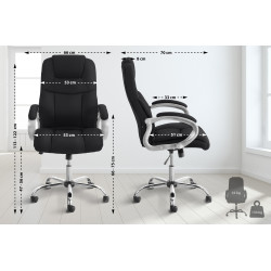 Silla De Oficina XXL Apoll Negro