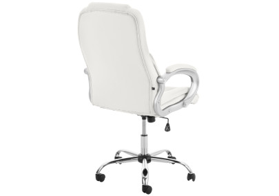 Grande chaise de bureau blanche Apoll