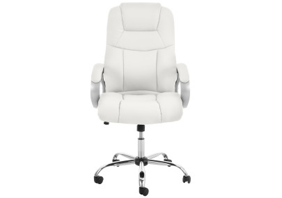 Grande chaise de bureau blanche Apoll