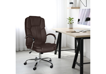 Silla De Oficina XXL Xanthos Marrón