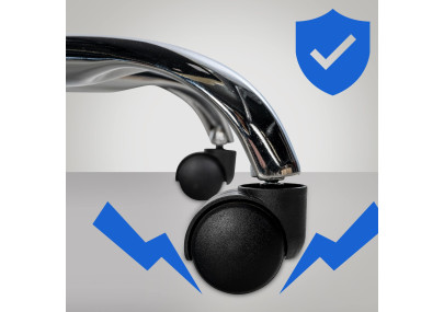 Grande chaise de bureau marron Xanthos