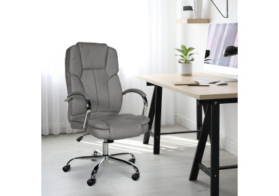Fauteuil de bureau BIG Xanthos, gris