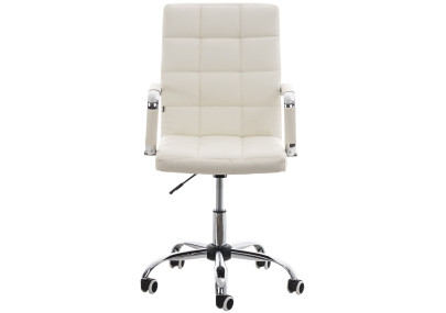 Chaise de bureau Deli V2 blanche