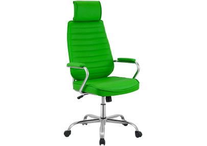 Chaise de bureau verte Rako