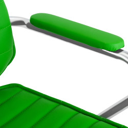 Chaise de bureau verte Rako