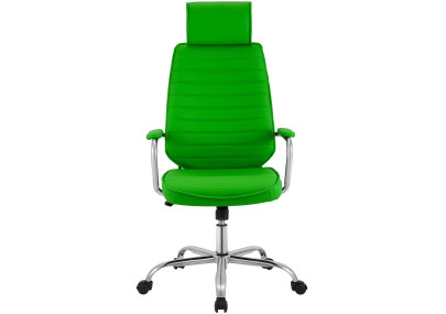 Chaise de bureau verte Rako