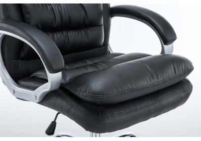 Grande chaise de bureau Vancouver, noire