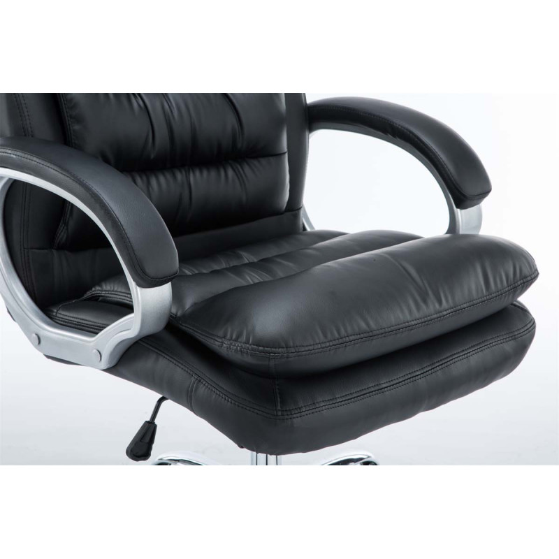 Grande chaise de bureau Vancouver, noire