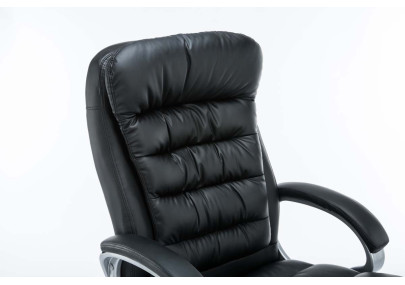 Grande chaise de bureau Vancouver, noire