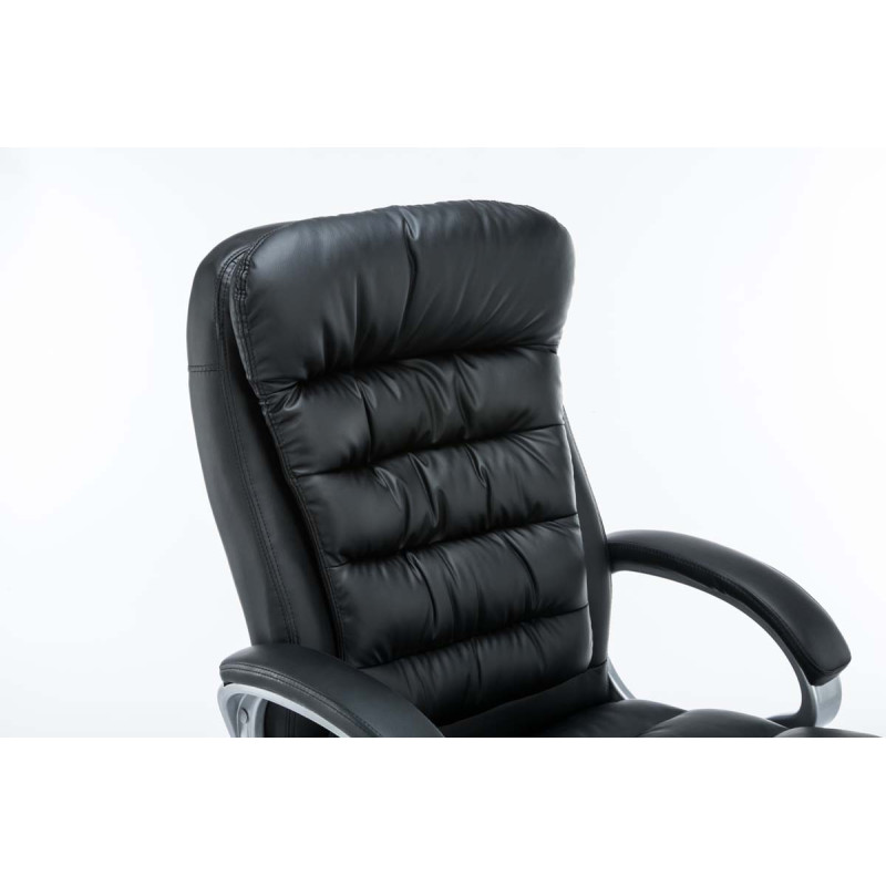 Grande chaise de bureau Vancouver, noire