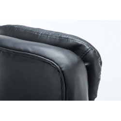 Grande chaise de bureau Vancouver, noire