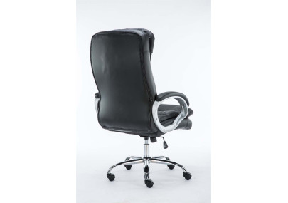Grande chaise de bureau Vancouver, noire