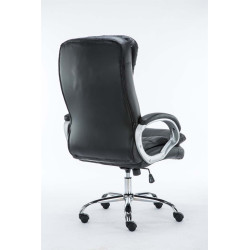 Grande chaise de bureau Vancouver, noire
