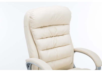 Silla De Oficina Vancouver XXL Crema