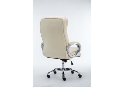 Silla De Oficina Vancouver XXL Crema