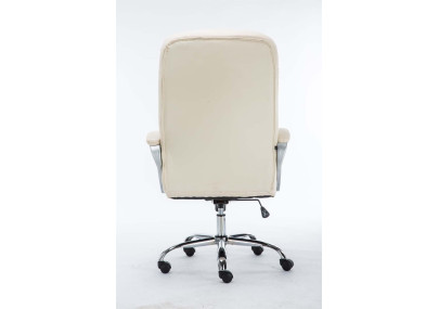 Chaise de bureau BIG Vancouver crème