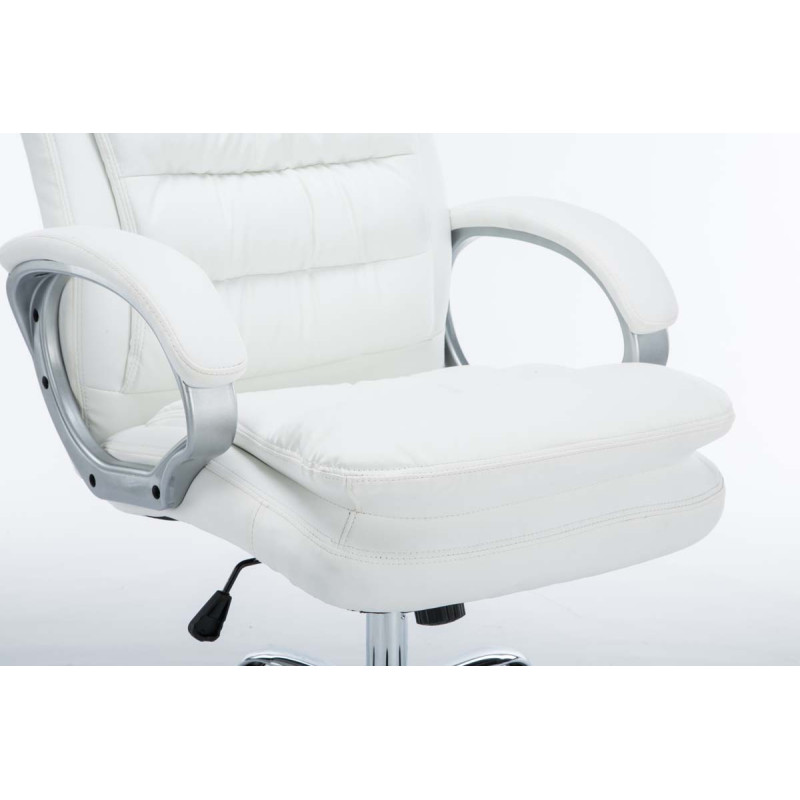 Chaise de bureau BIG Vancouver blanche