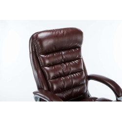 Sedia ufficio XXL Vancouver in similpelle bordeauxrot