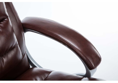 Chaise de bureau BIG Vancouver rouge bordeaux