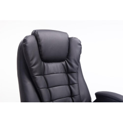Chaise de bureau Thor, noire