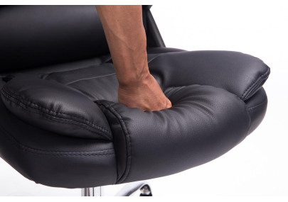 Chaise de bureau Thor, noire