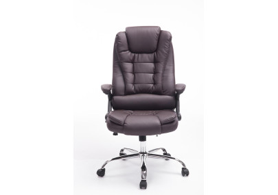 Chaise de bureau marron Thor