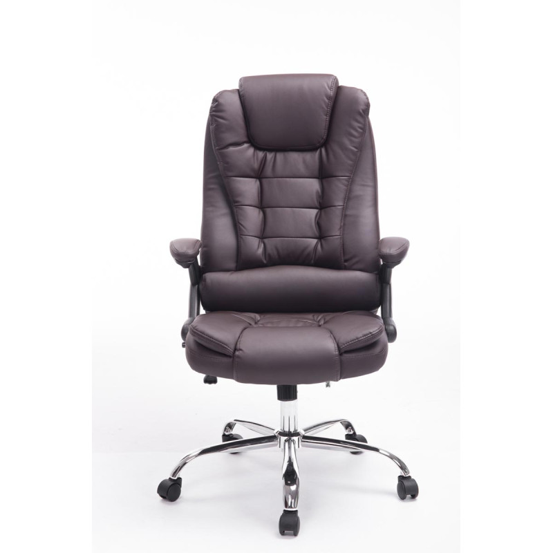 Chaise de bureau marron Thor