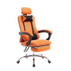 Chaise de bureau, orange