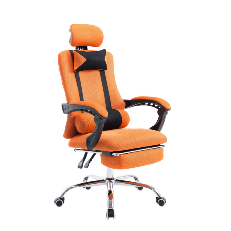 Chaise de bureau, orange