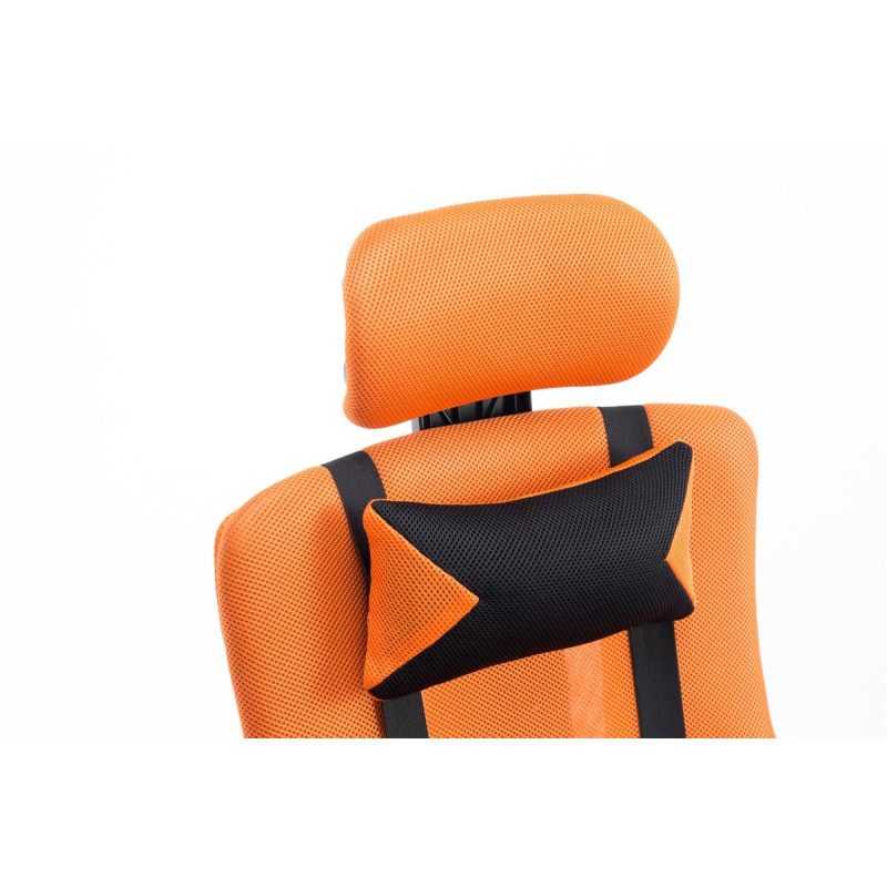 Chaise de bureau, orange