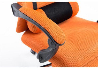 Chaise de bureau, orange