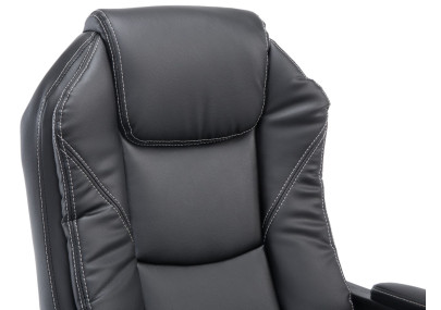 Chaise de bureau Castle, noire