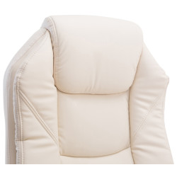 Chaise de bureau Castle, crème