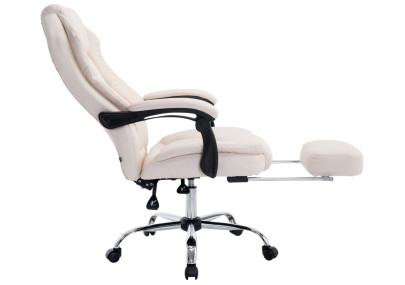 Chaise de bureau Castle, crème