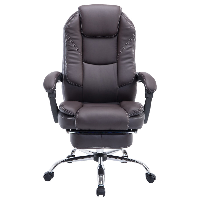 Chaise de bureau marron Castle