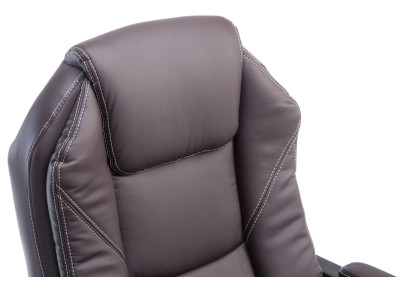 Chaise de bureau marron Castle
