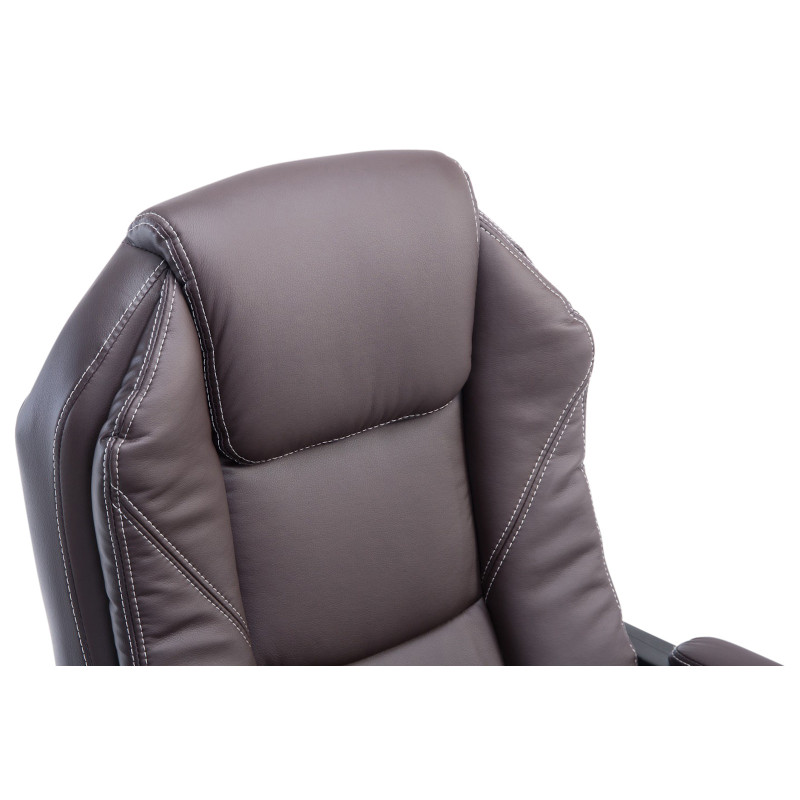 Chaise de bureau marron Castle