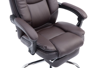 Chaise de bureau marron Castle