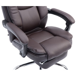 Chaise de bureau marron Castle