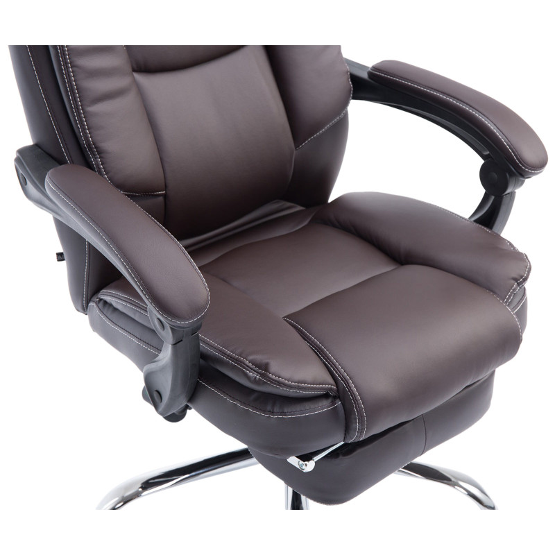 Chaise de bureau marron Castle