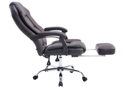 Chaise de bureau marron Castle