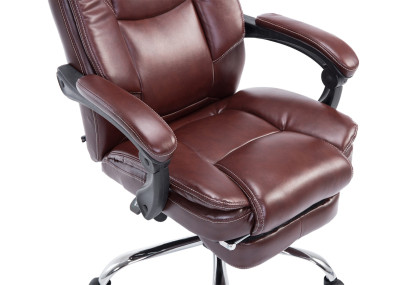 Chaise de bureau Castle, bordeaux